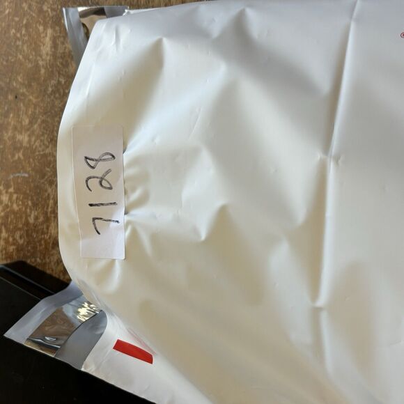 Lands End Button Down Shirt Mens M 15-15.5 Red Gingham Check Traditional Fit - Picture 10 of 10